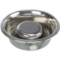 Schüssel für langsames Füttern, Edelstahl 1,5 l/o 24 cm